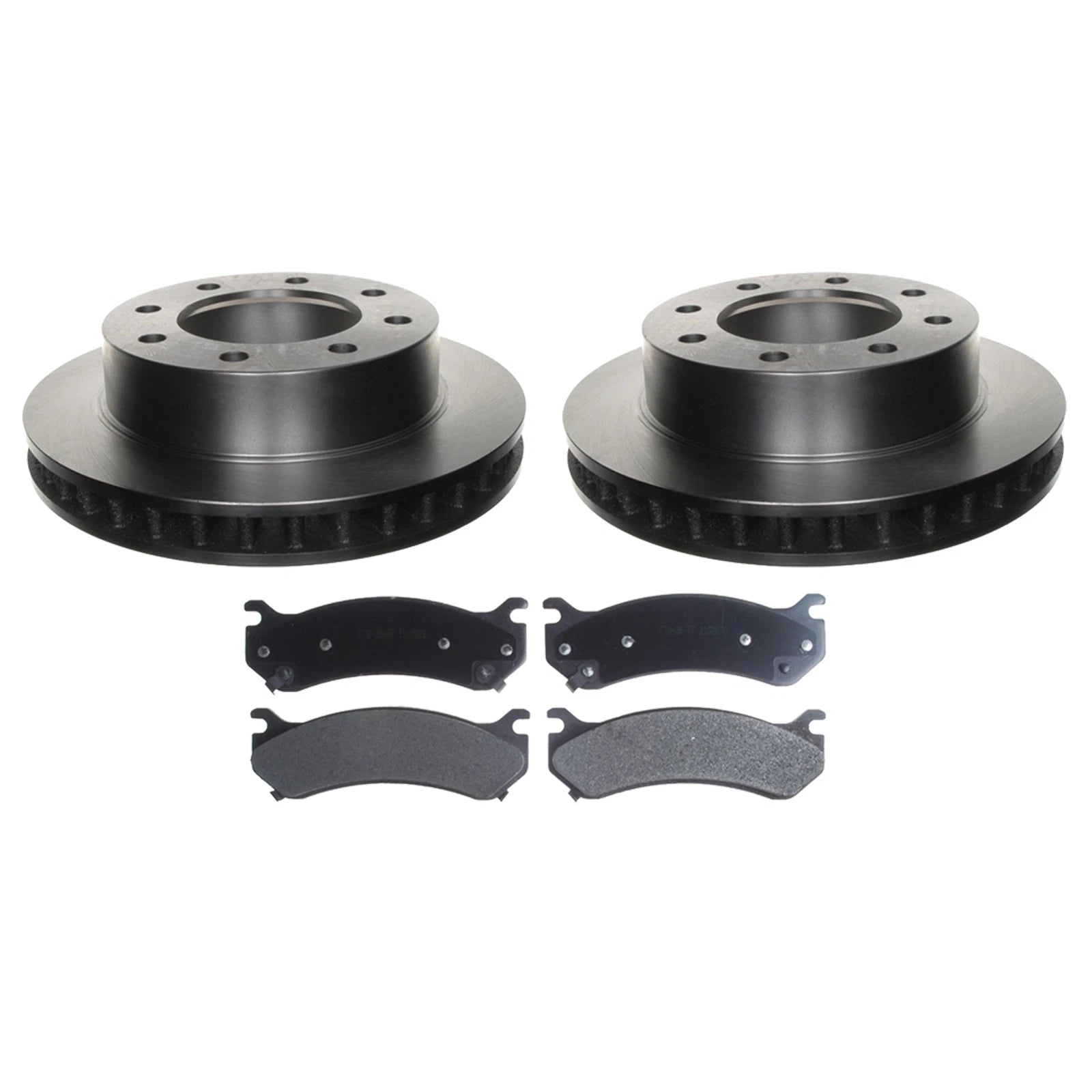 Front Brake Kit Set of 2 Disc Rotors Pads for GMC Sierra Yukon XL H2 (2001–2006)