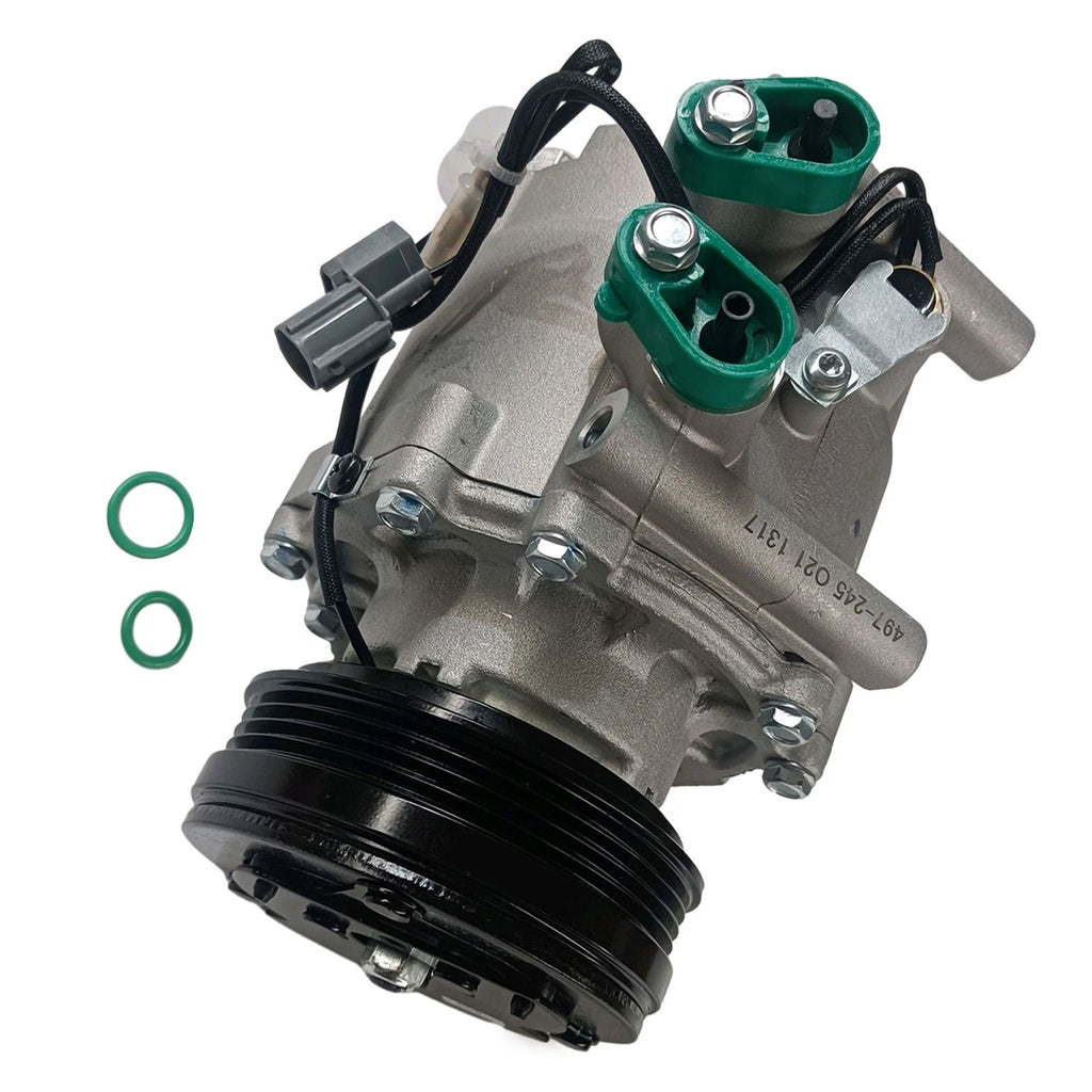 A/C Compressor with 4-Groove Pulley TRS090 for Honda CR-V (1997–2001) Civic (1994–2000)