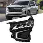 Full LED Headlight for Chevy Tahoe/Suburban (2021–2023) Left Side