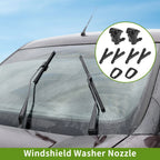 Windshield Washer Nozzle Set with Hose Connector for Pontiac (No. 15247800)