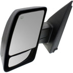 Driver Side Mirror for Nissan NV1500 (2012–2021) with Blind Spot Textured Black