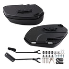 Ultimate Protection Gloss Black Saddlebags for Harley Low Rider El Diablo FXRST (2022–2022)