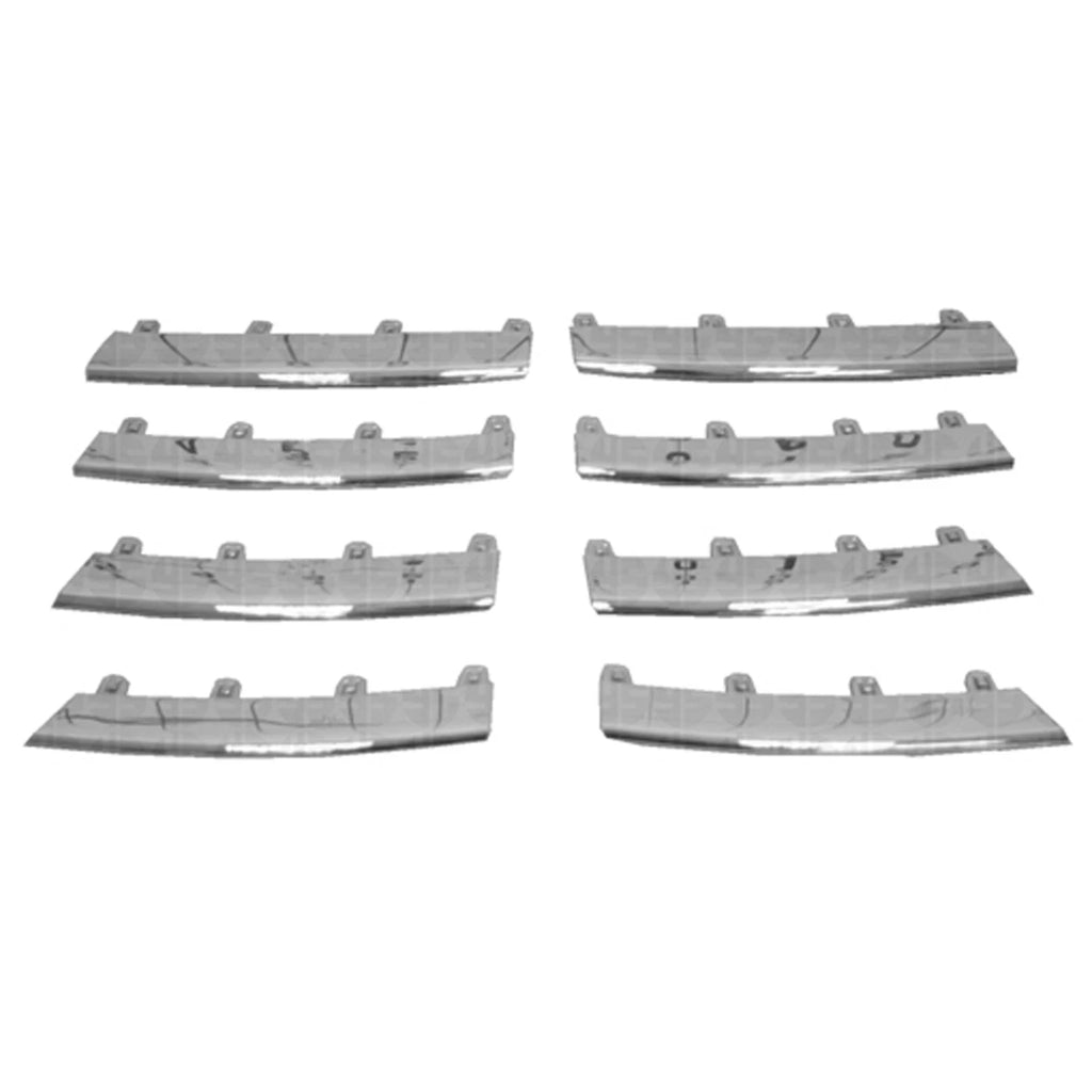 Replacement Chrome Plastic Grille Molding Kit (See compatibility Chart)