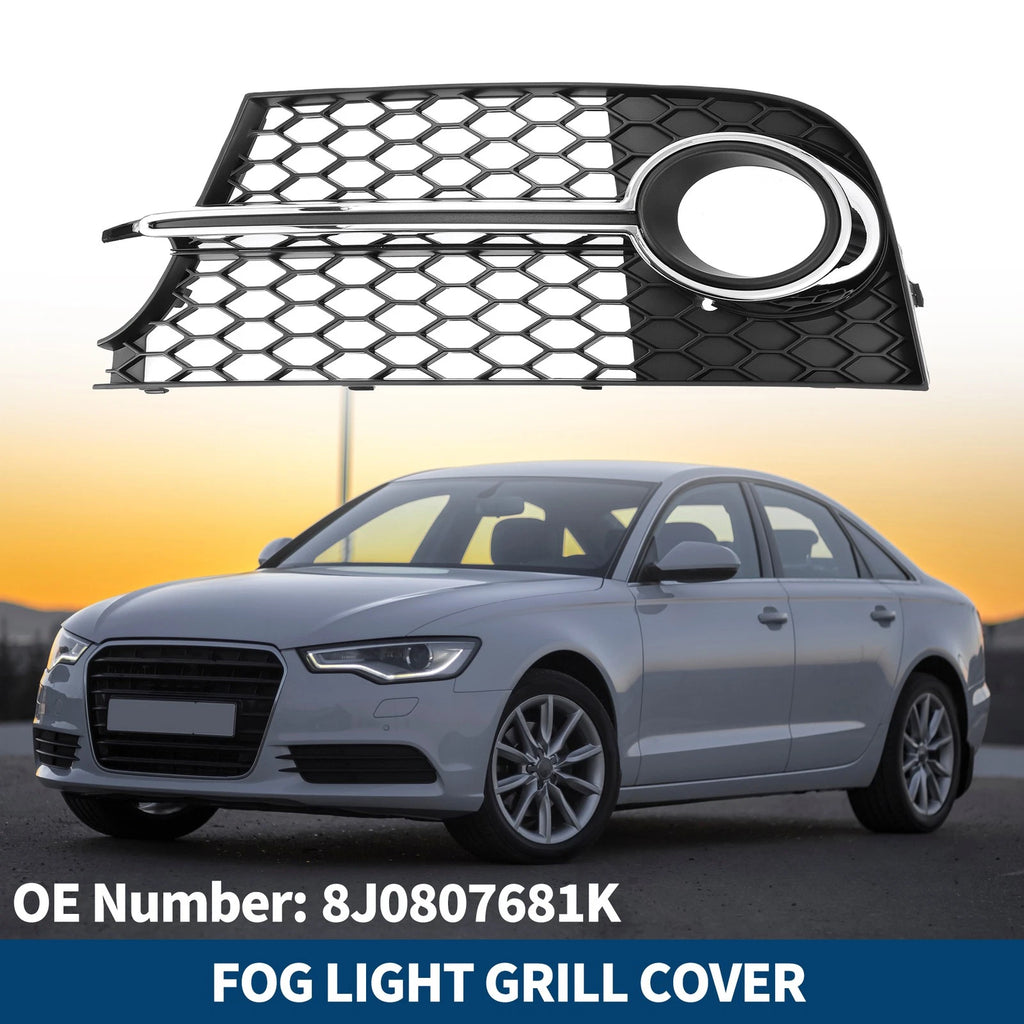 1pc Fog Light Grill for Audi TT MK2 TTS (2011–2014) No. 8J0807681K