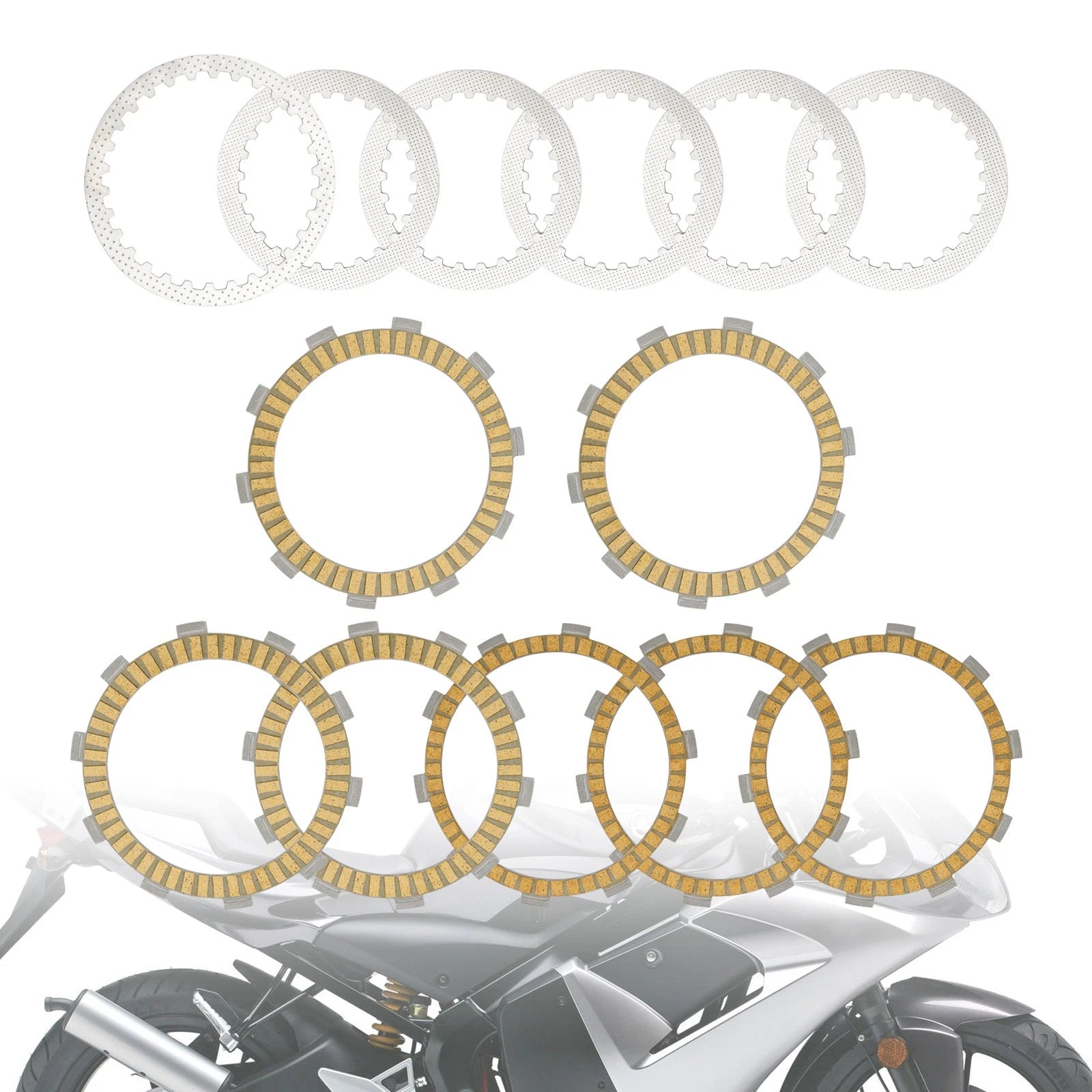 Clutch Friction Plate Kit for RC250 (2015–2018) RC390 (2016–2022) 90232011000