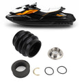 4-Tec Carbon Ring Seal Drive Line Rebuild Kit & Boot for Sea Doo RXP RXPX RXTX (2008–2023)