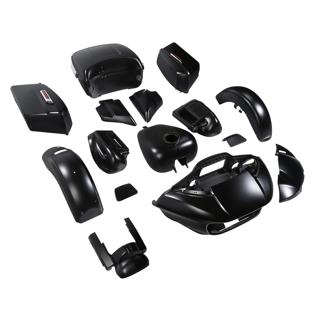 Fairings Bodywork Kit for Harley Road Glide Limited (2015–2024) 19 Black Denim