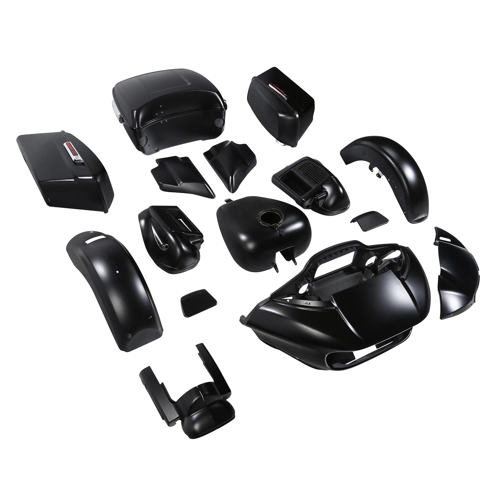 Fairings Bodywork Kit for Harley Road Glide Limited (2015–2024) 19 Black Denim