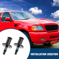 2X Rear Tailgate Striker Latch Lock Bolt 1L3Z99404A42AA for Ford F150 F250 (2004–2008)