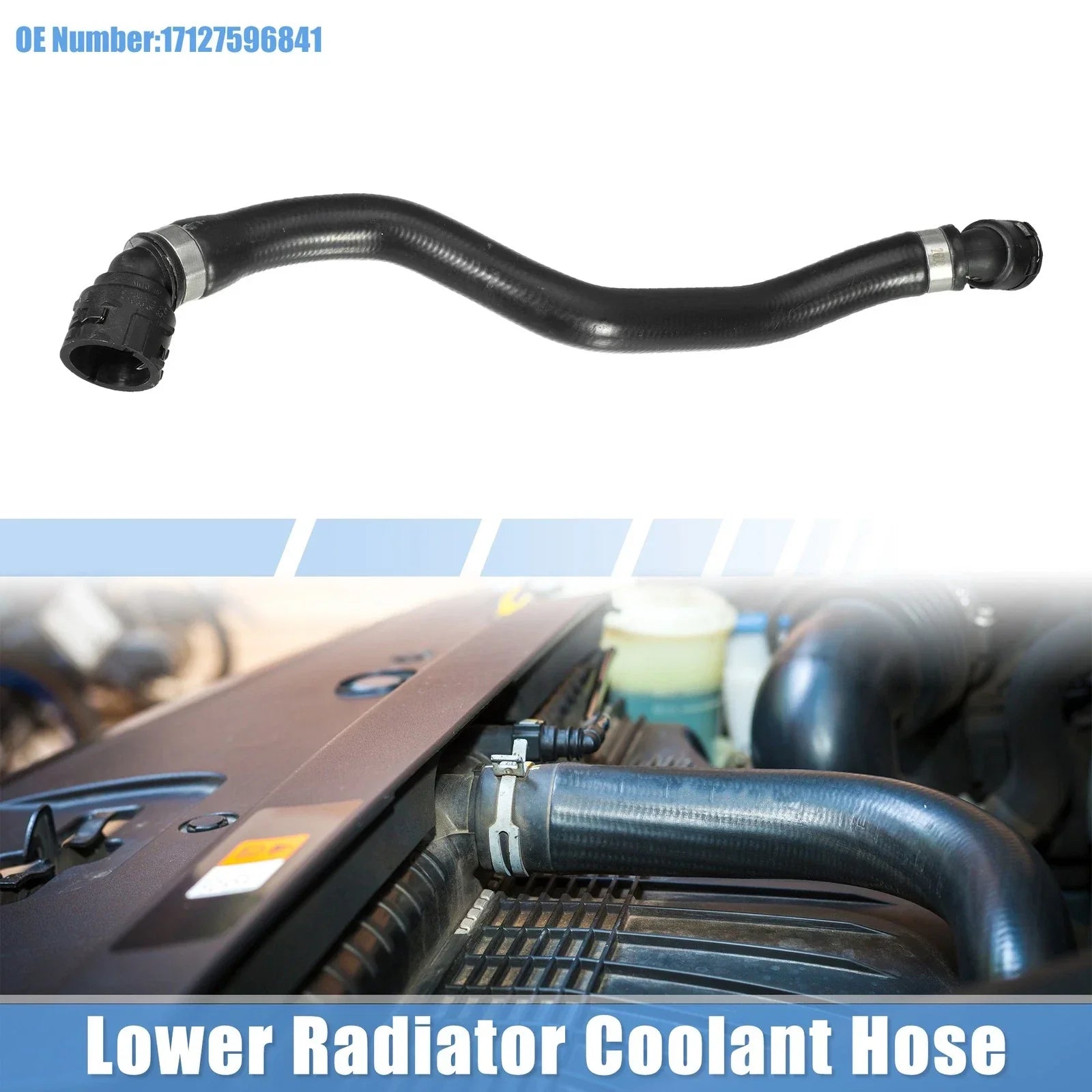 1 Pcs Radiator Coolant Hose for BMW 320i Base 2.0L (2013-2016)