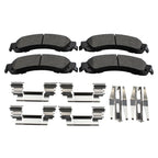 Set of 4 Akebono ProACT Rear Disc Brake Pads for GMC Yukon, Chevy Tahoe, Avalanche 1500 (2000–2014)