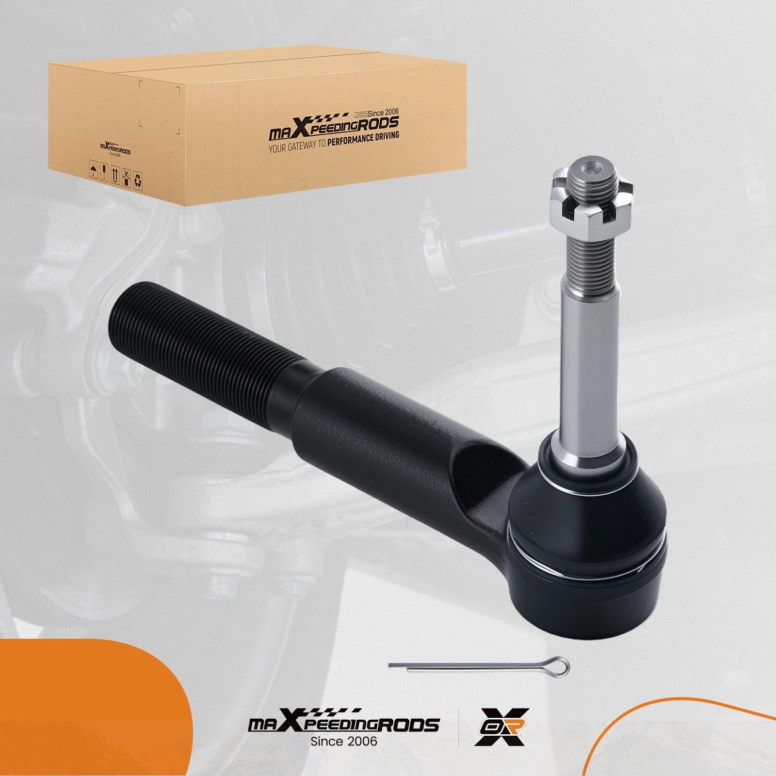 Front Outer Tie Rod RH for Ford F-250 F-350 F-450 F-550 (2005–2024)