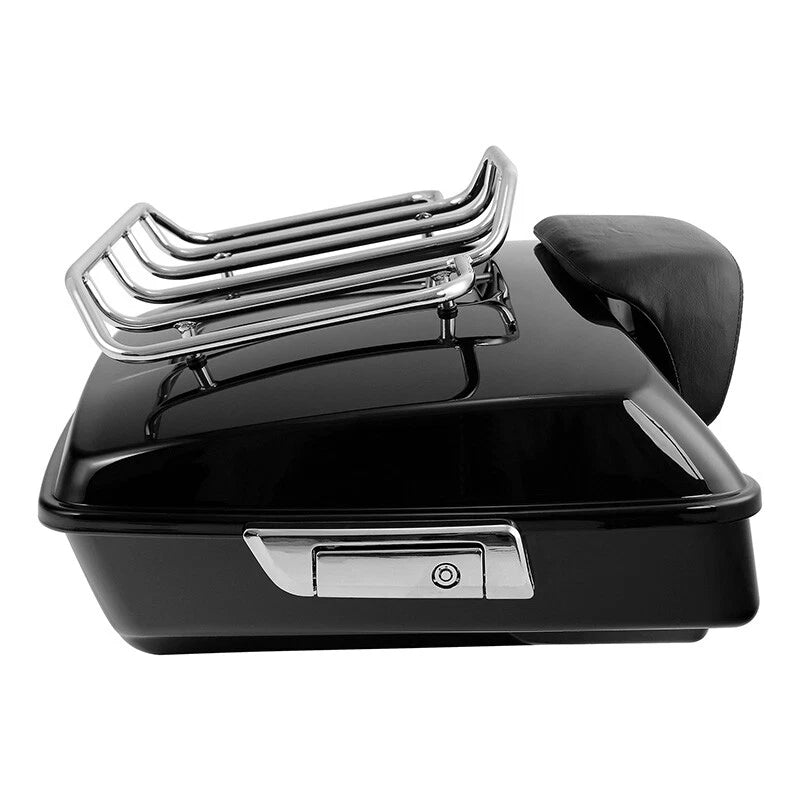 Chopped Trunk Backrest Mount Rack for Harley Sport Glide FLSB (2018–2021)