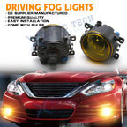 Driver & Passenger Fog Light Lamps for Nissan Armada & Titan (2004-2015)