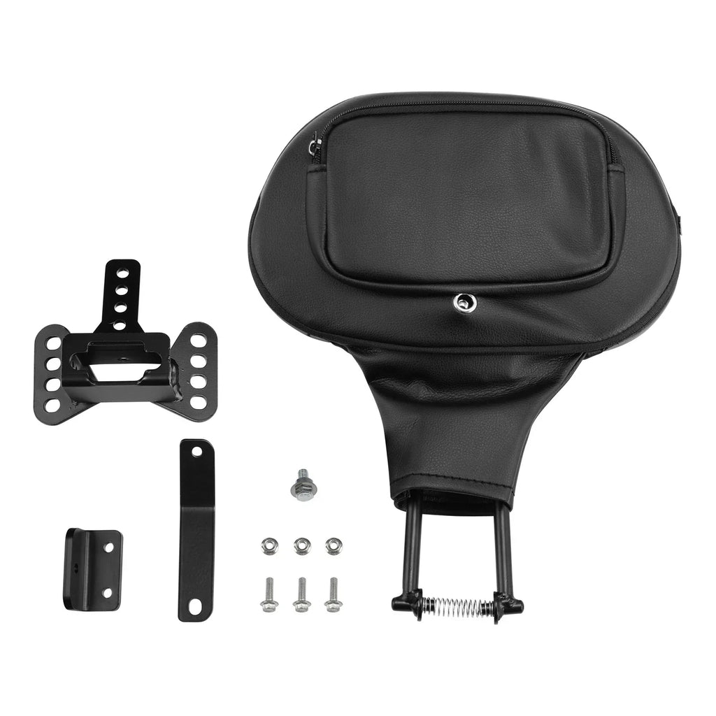 Driver Rider Backrest Pad for Harley Touring Road King Street Glide FLHT