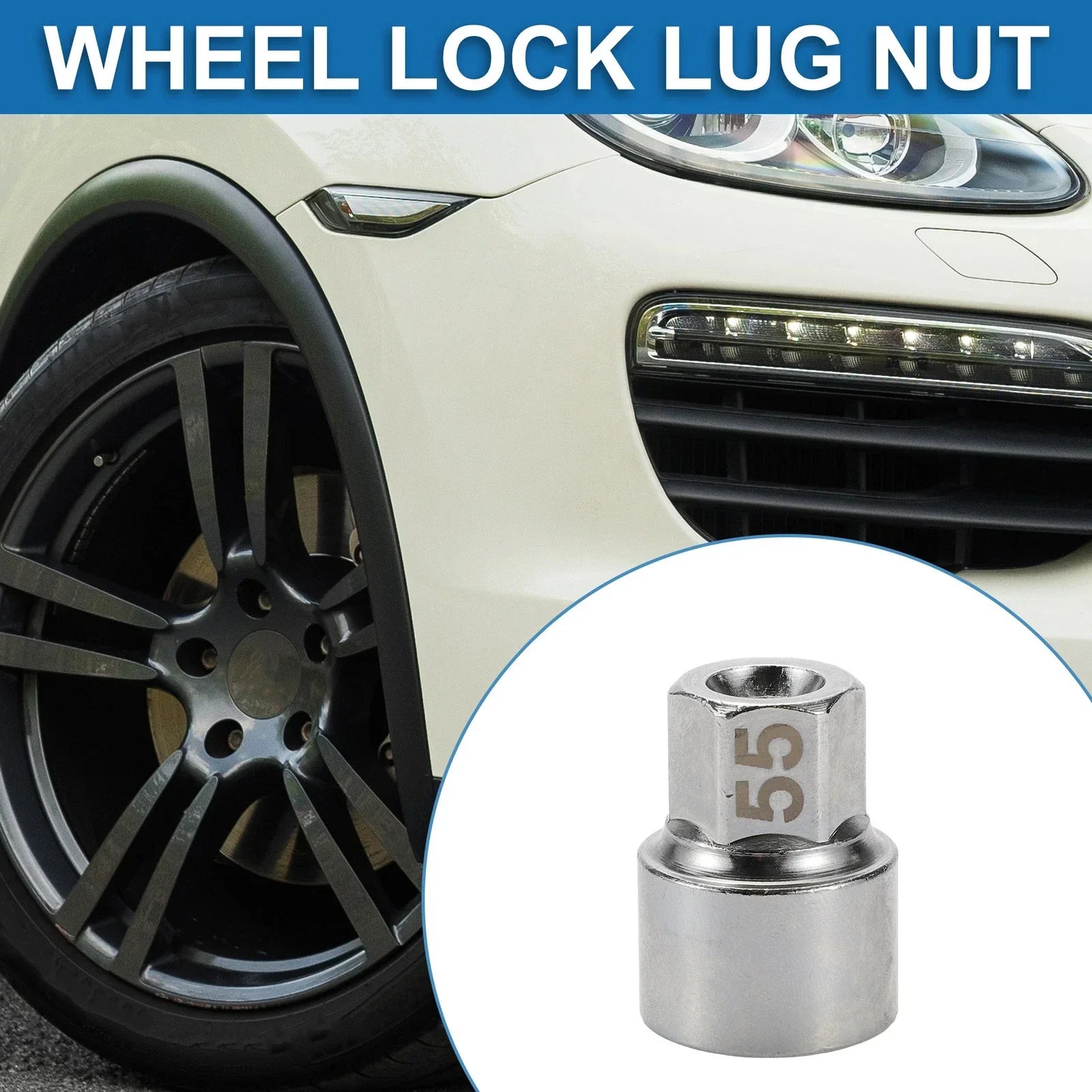 Wheel Lock Lugnut Key Socket 3/4" for Porsche