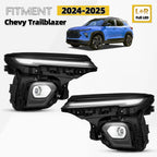 Full LED Headlight Set for Chevy Trailblazer (2024–2026) W/LED Signal