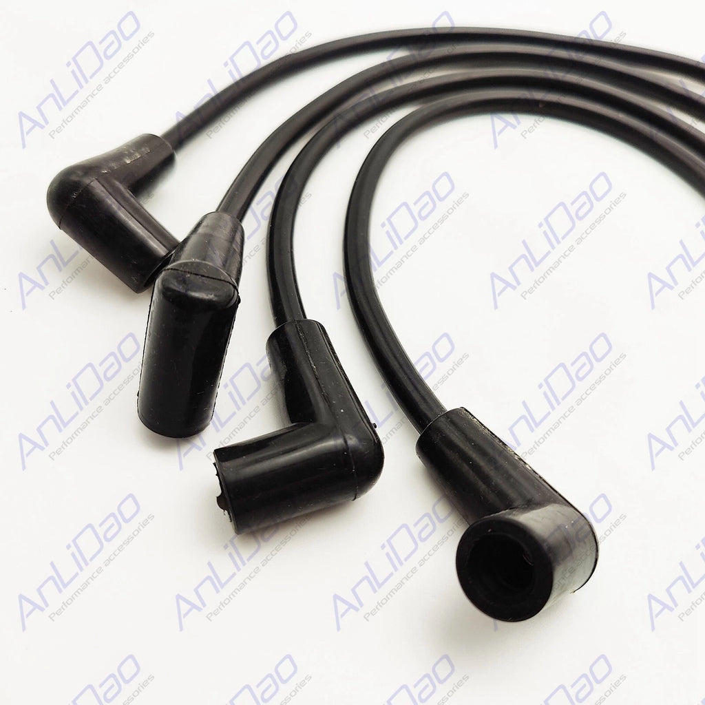 Set of 4 Ignition Spark Plug Wires for Johnson V4 (60°) 584919 584123 3014
