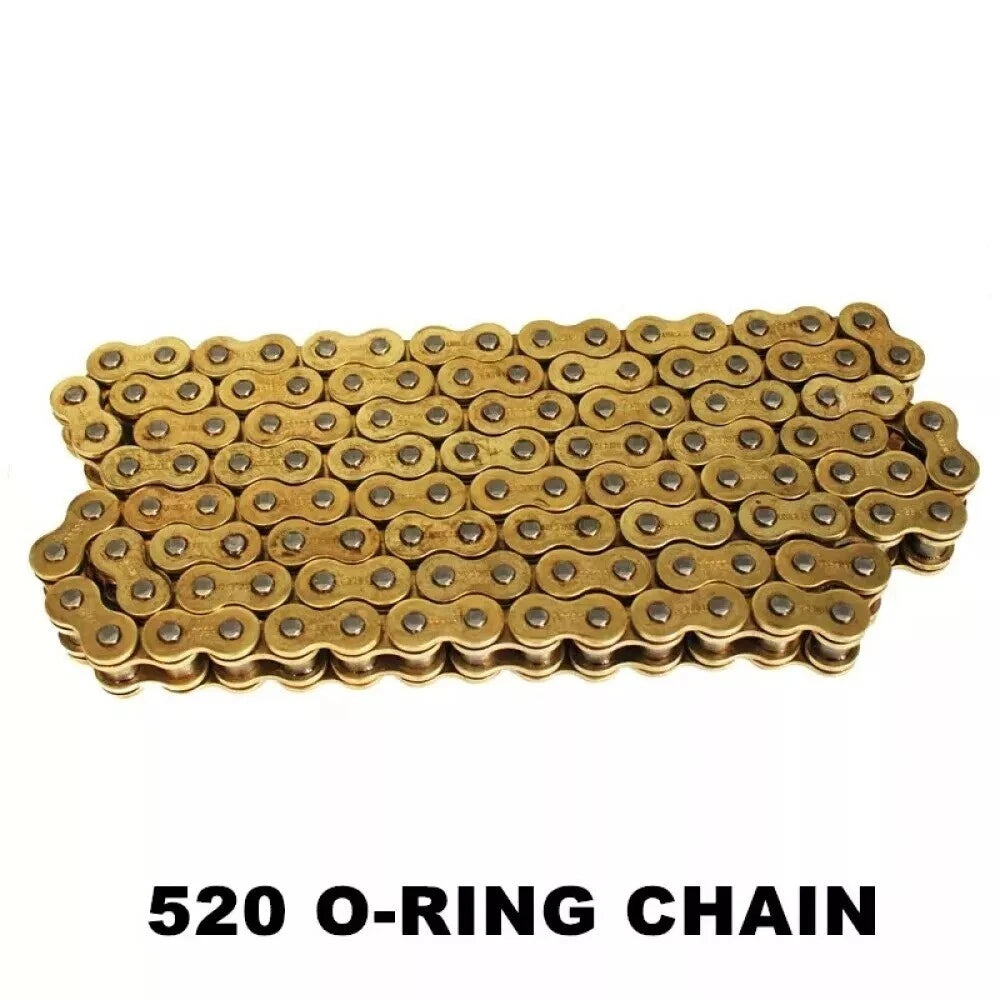120L Gold O-ring Drive Chain for Honda CRF250, TTR250 (2004–2023)