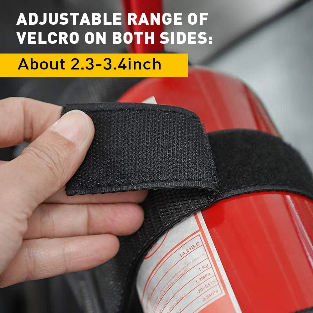 Adjustable Fire Extinguisher Holder Mount for Jeep Wrangler