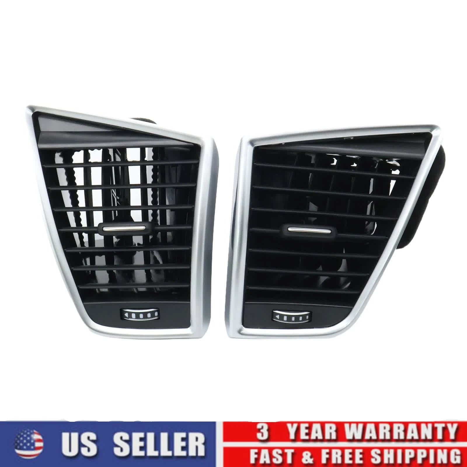 2X A/C Outlet Air Vent Panel for Audi Q5 SQ5 (2010–2017)