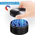 4 Layer Magnetic Herb Grinder for Zinc Alloy Metal Spice Kitchen