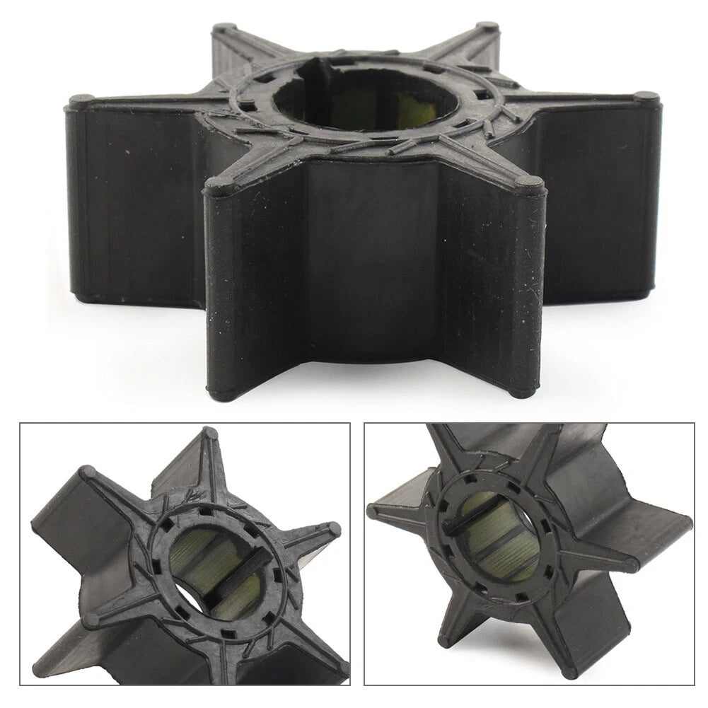 Water Pump Impeller for Yamaha Outboard 25-50 HP (2-Stroke, 6H4-44352-02)