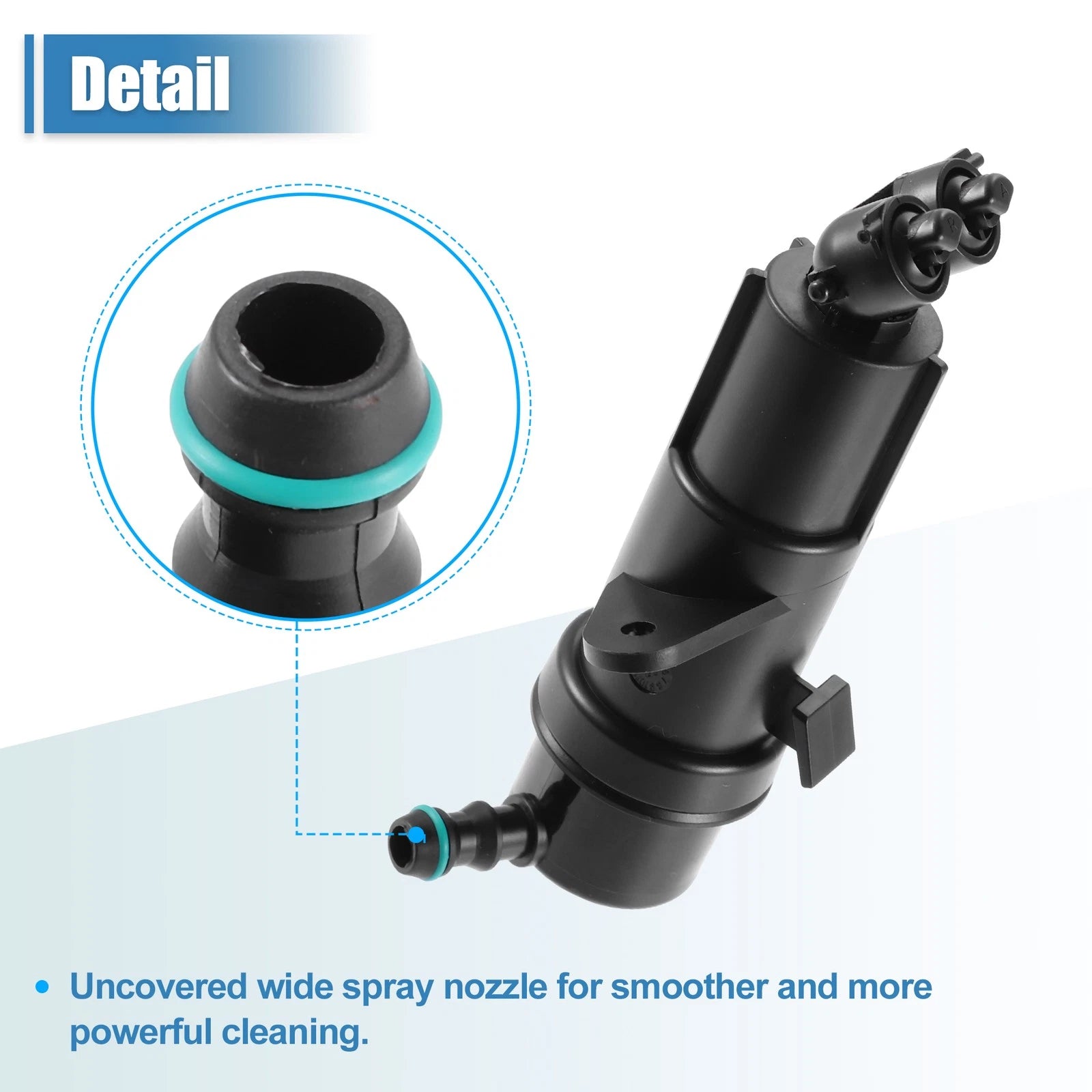 Headlight Washer Nozzle Jet Spray for BMW X3 E83 (2006–2010) 61673416467