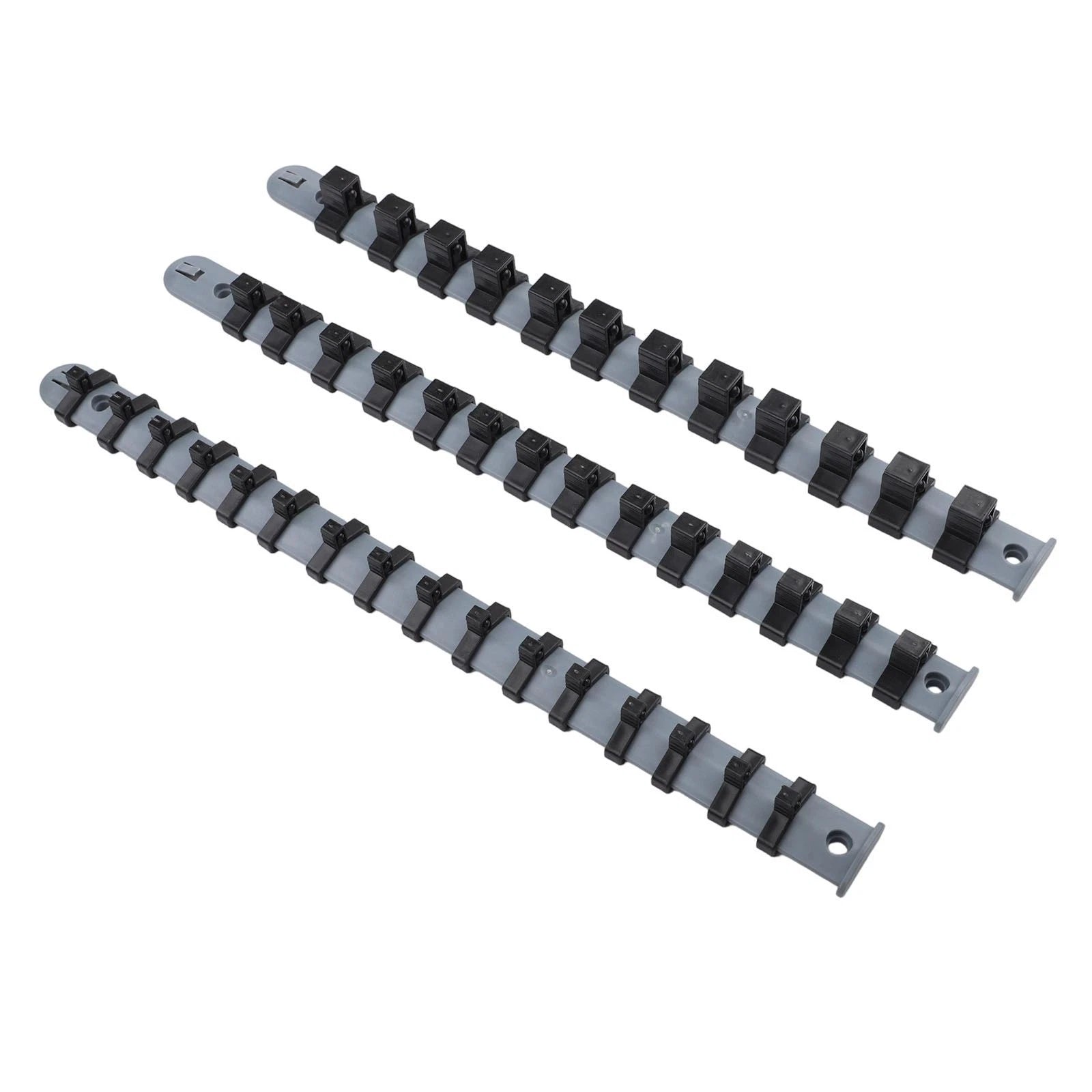 3X Socket Rail Holder for Storing Loose Sockets 34cm/14inch