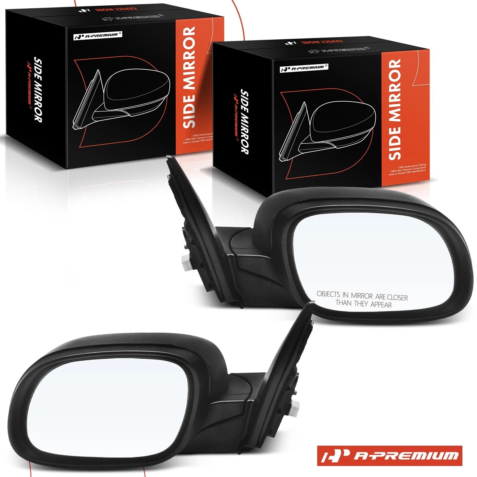 Pair Power Adjust Side Mirrors for Kia Soul (2014–2019)