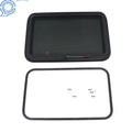 RV Exit Window with Trim Ring 36" W x 22" H