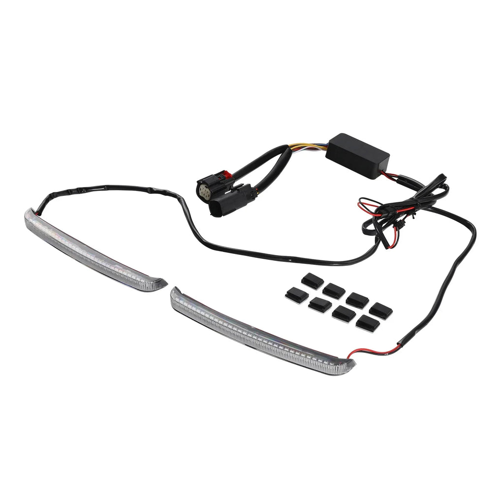 LED Saddlebag Brake Red Lights for Harley Street Road Glide (2014-2024)
