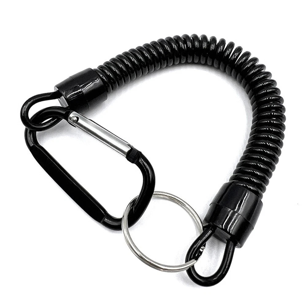 Flexible Spiral Spring Lure Pliers Rope for Fishing Gear