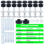 Body Cab Mount Bushings Kit for Ford F250 F350 Super Duty (1999–2007) KF04058BK