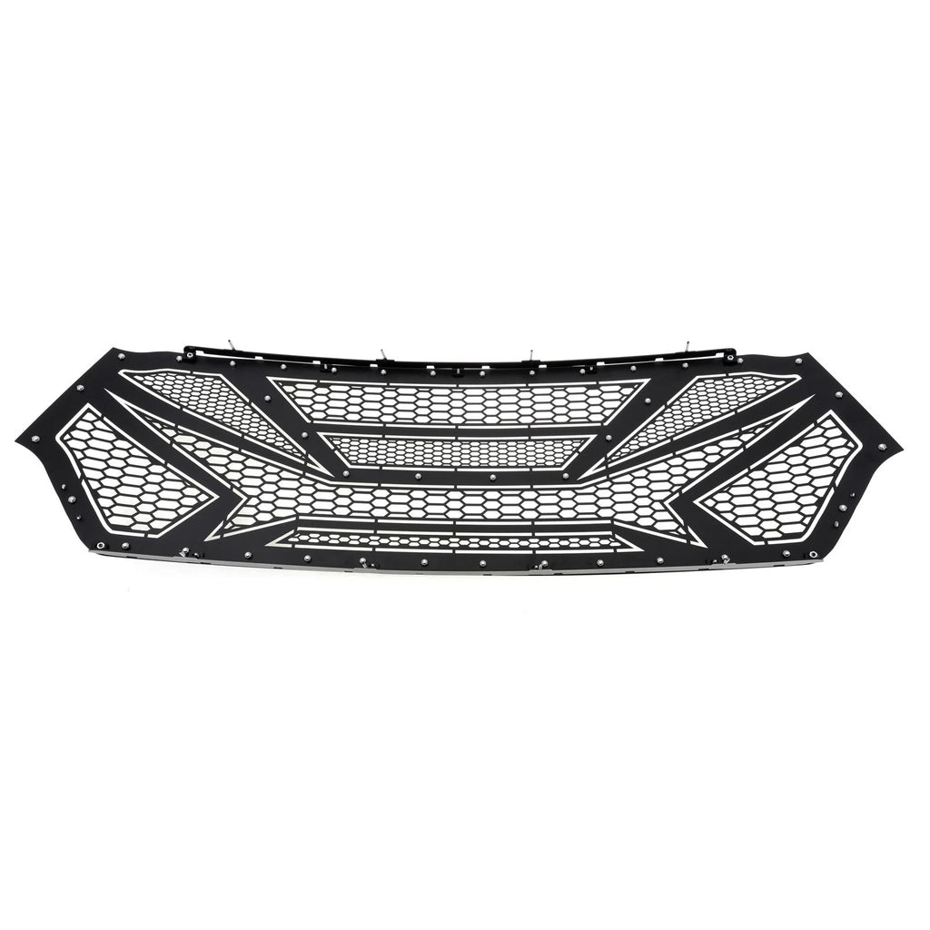 Upper Black Stainless Laser Cut Grille Insert for Ram 1500 (2019-2024)