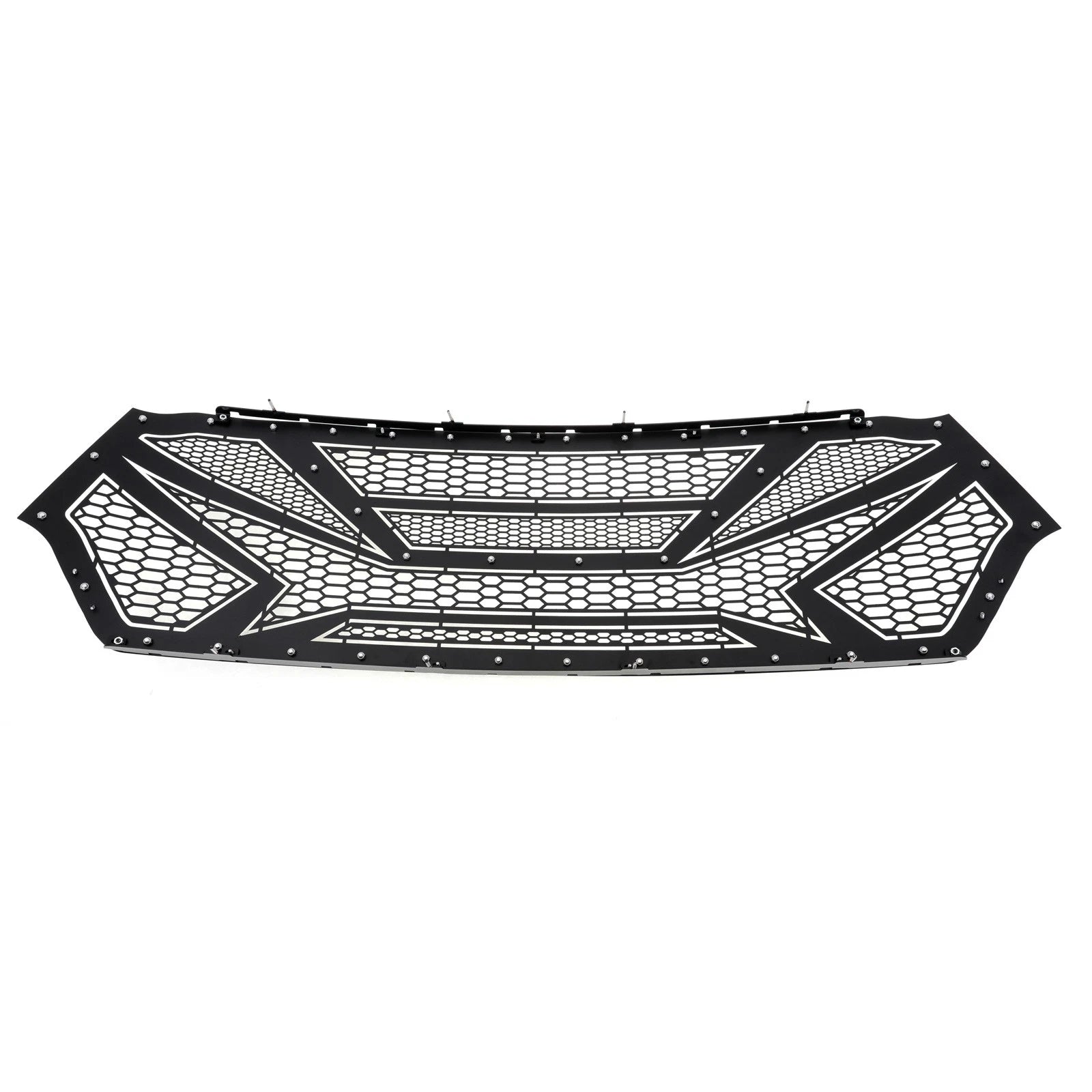 Upper Black Stainless Laser Cut Grille Insert for Ram 1500 (2019-2024)
