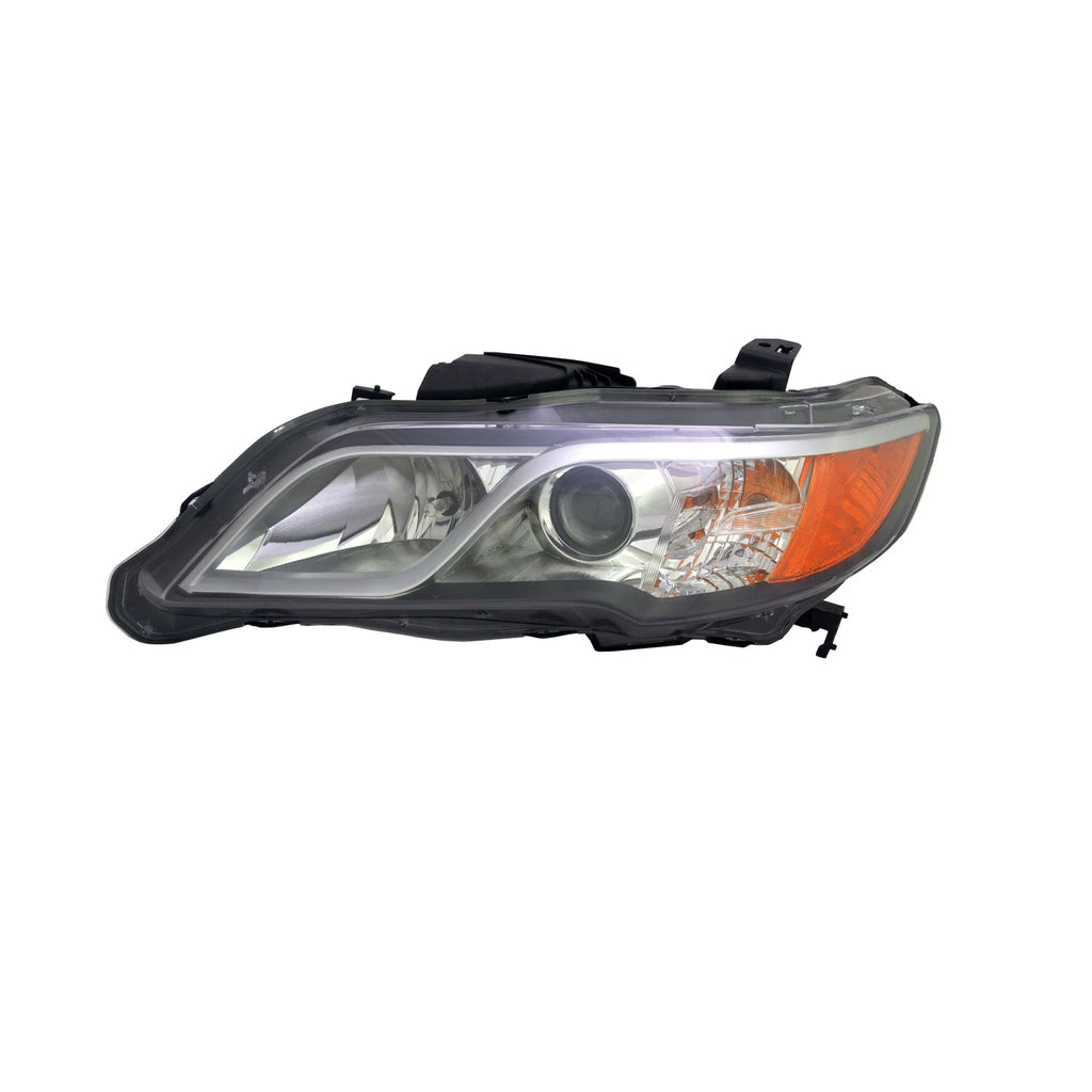 Replacement Driver HID Head Light Lens/Housing w/Signal Light w/High Beam Bulb