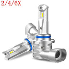 Set of 2 9006 LED Fog Light Bulbs for Lexus LS460 (2007–2012) 6000K White