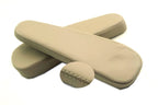 Front Seat Armrest Cover for Isuzu Trooper (1992–2002) Beige Leather Synthetic