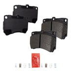 Front Ceramic Brake Pad Set for Ford Escort (1991–1996)