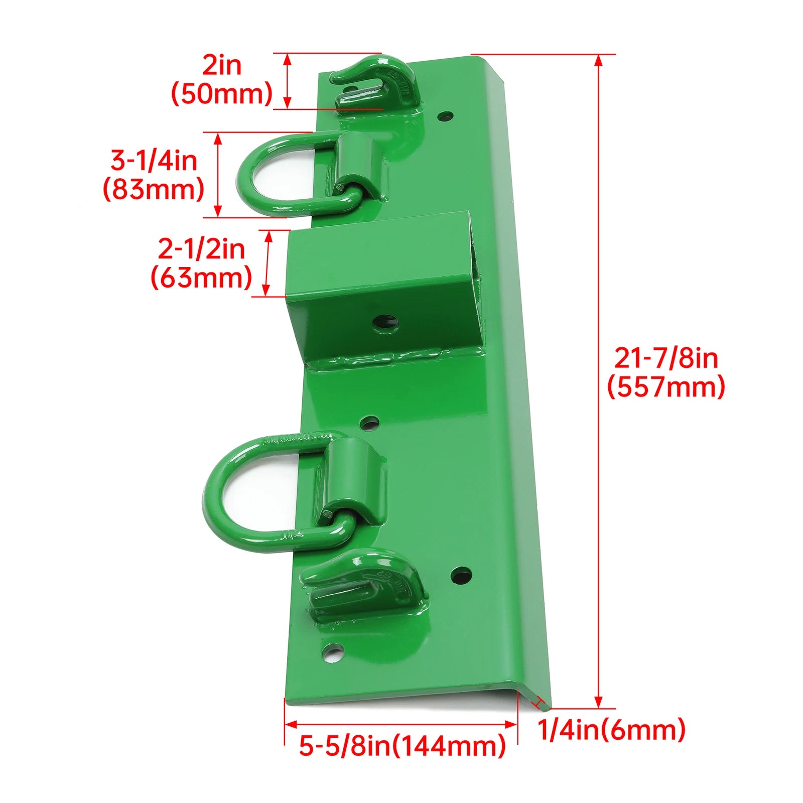 Bolt-on Grab Hooks & D Rings for John Deere 1025R (2015–2023)