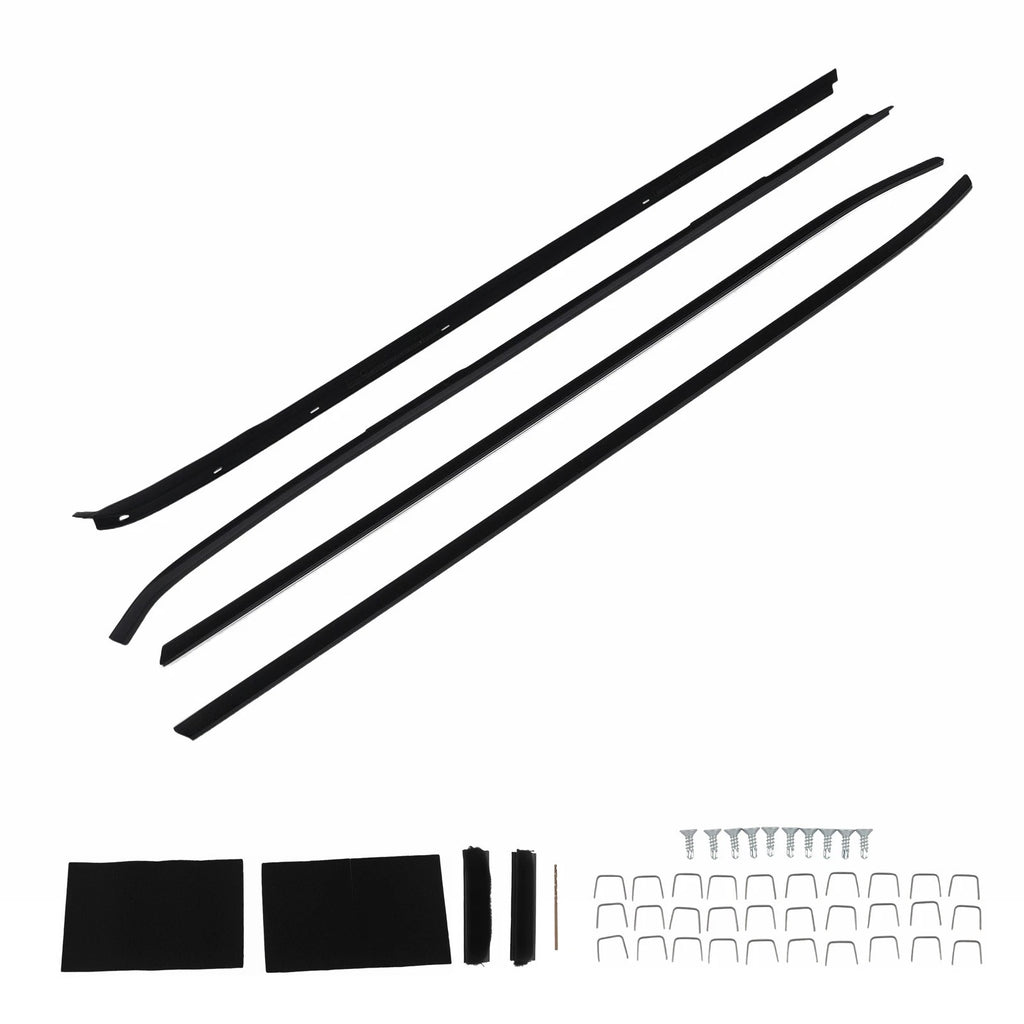 Door Rubber Seal Kit for Pontiac Firebird (1970–1981) KG2017A