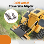 1 Pair Quick Tach Brackets for Skid Steer (Latch Box Weld-On)