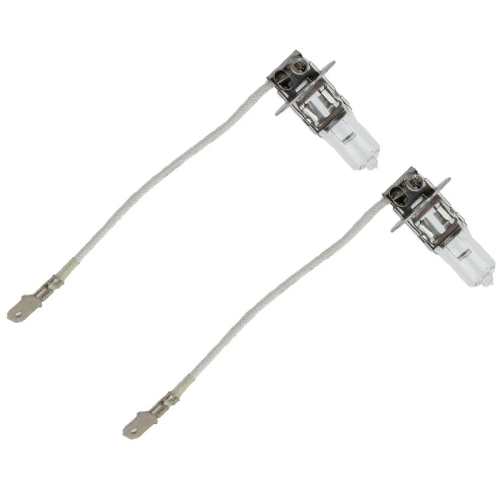 2pc 100W 12V Quartz Halogen Headlight Fog Lamp Bulb Kit for H3