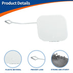 Rear Tow Hook Cover for Mercedes-Benz B-Class (2012–2019) No.A2468851022 White