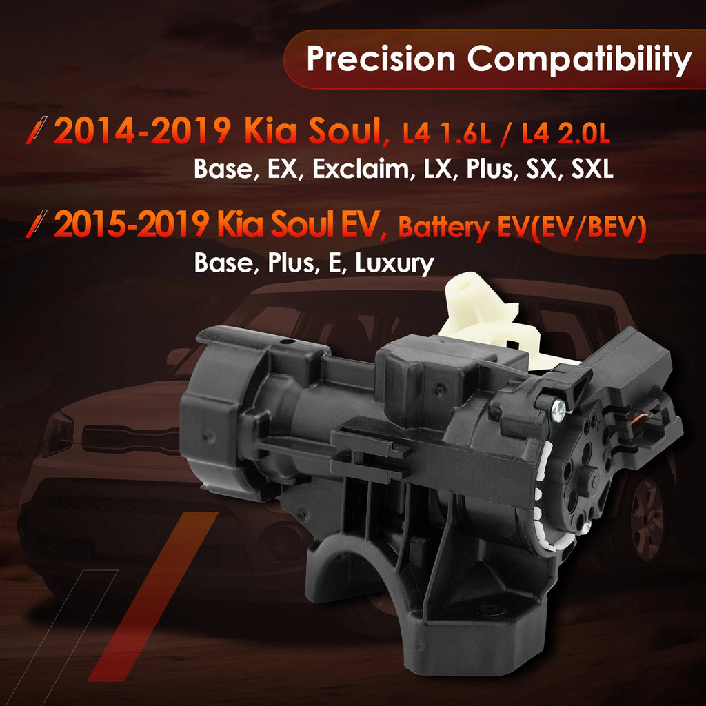 Ignition Lock Switch Cylinder for Kia Soul & Soul EV (2014-2019)