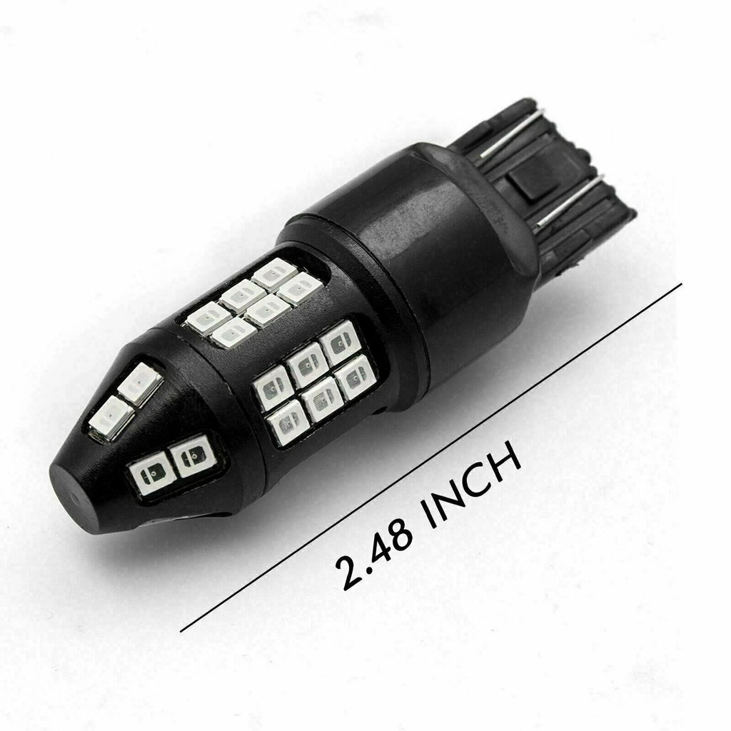 Red LED Strobe Flashing Brake Tail Light for Honda Civic Accord (2-Pack) (2016-2021)