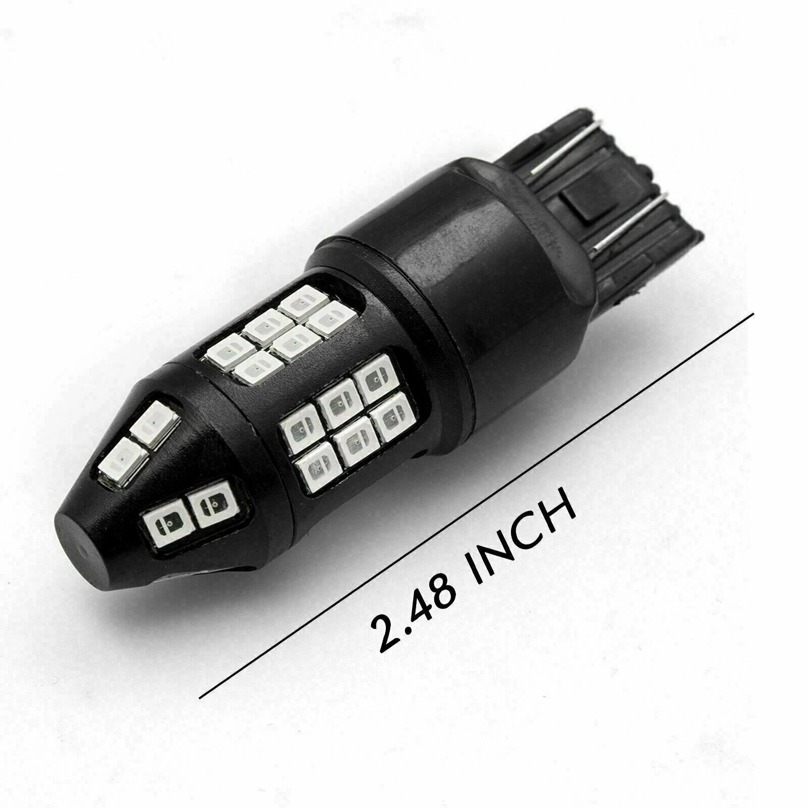 Red LED Strobe Flashing Brake Tail Light for Honda Civic Accord (2-Pack) (2016-2021)