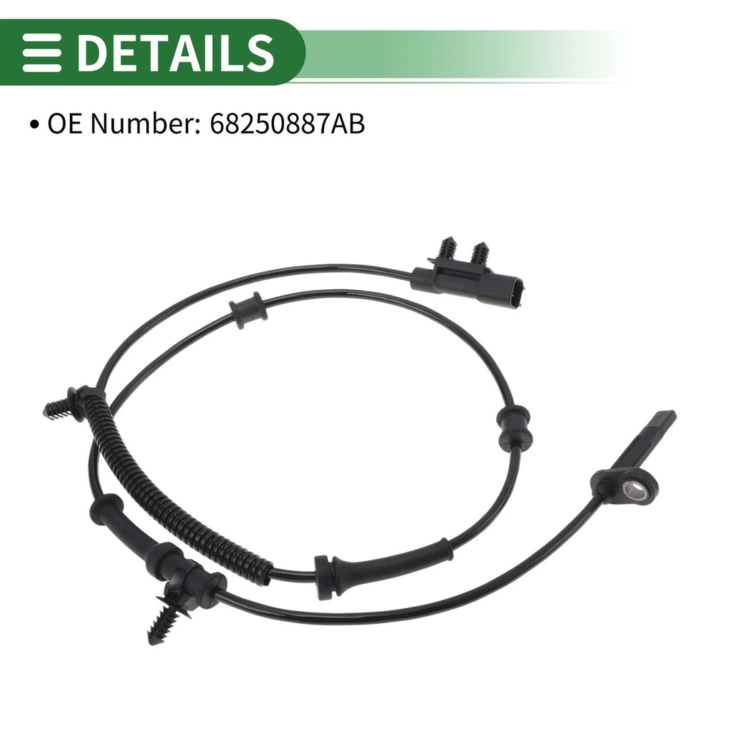 ABS Wheel Speed Sensor No. 68250887AB for Dodge Durango (2016–2020)