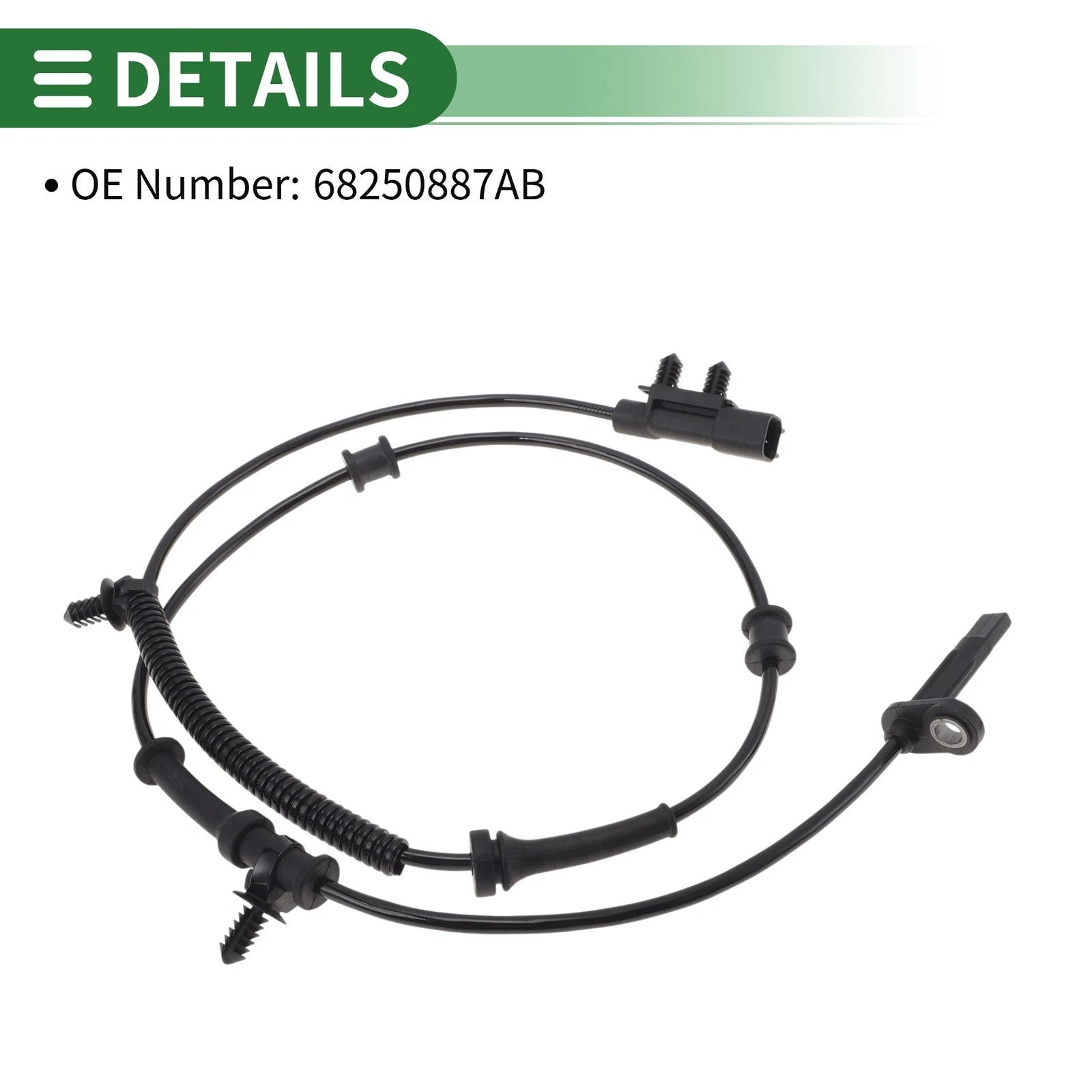 ABS Wheel Speed Sensor No. 68250887AB for Dodge Durango (2016–2020)